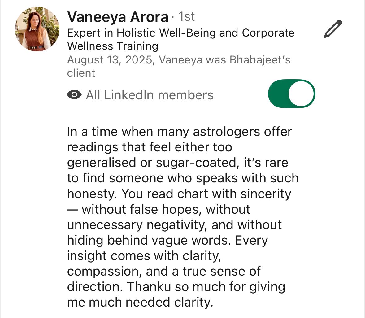 "Reads charts with sincerity, without false hopes, without hiding behind vague words"